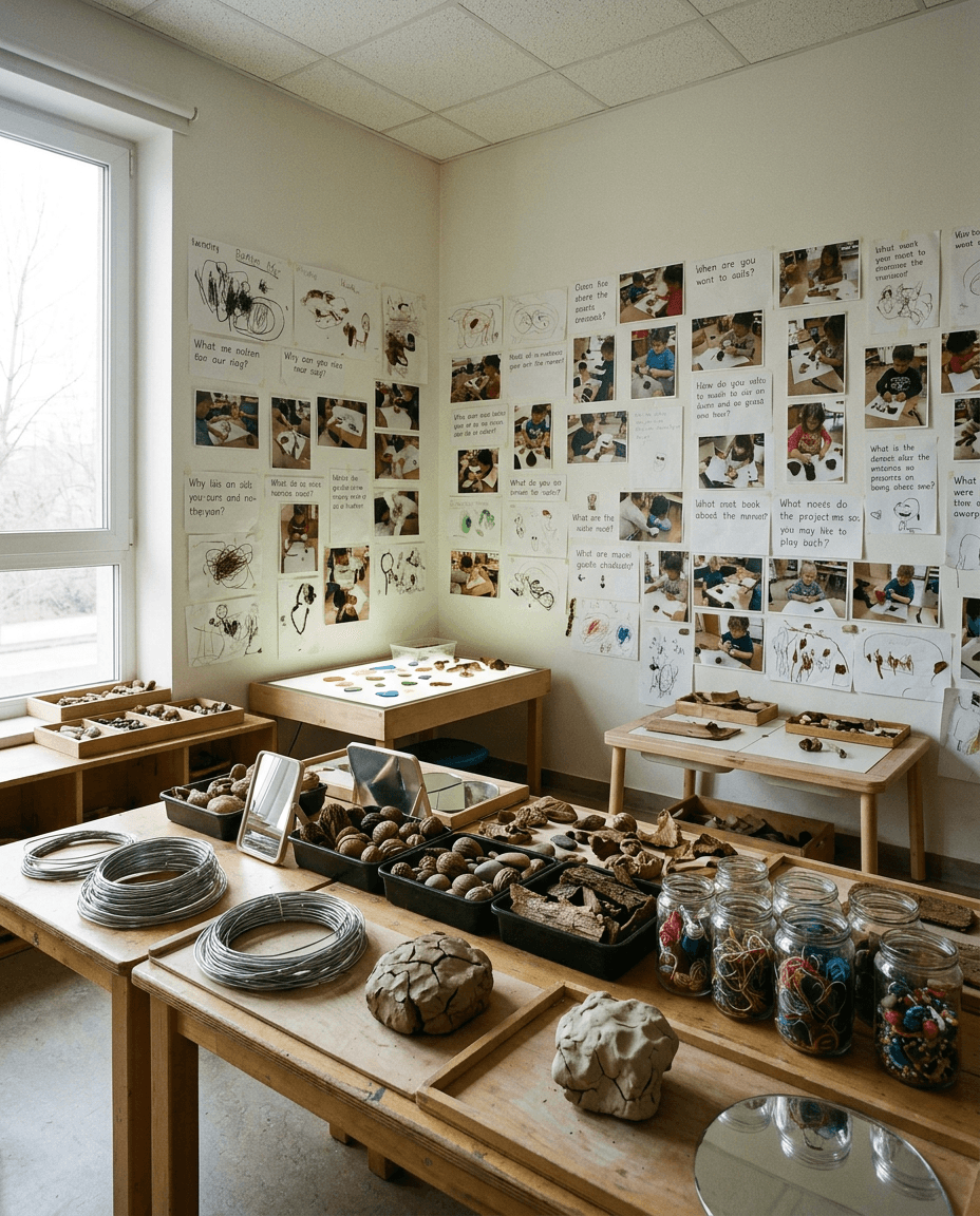 Reggio Emilia inspired в детском саду