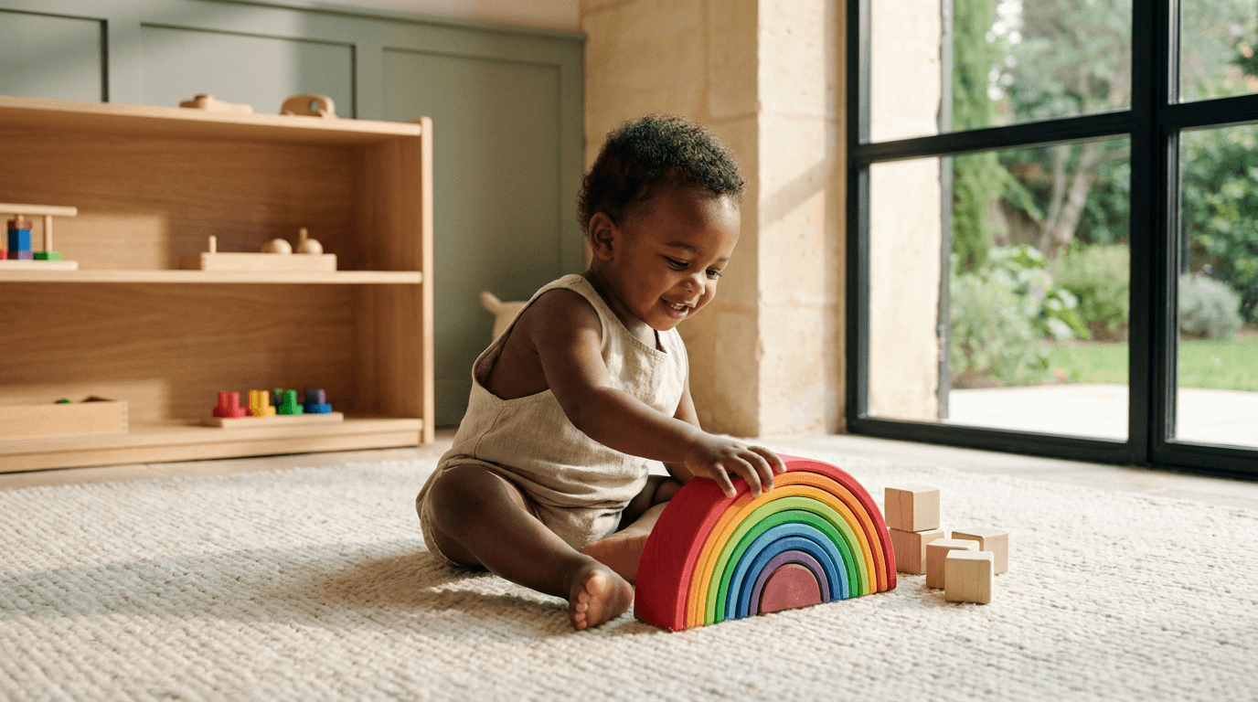 Во что играть с ребёнком 1–3 лет